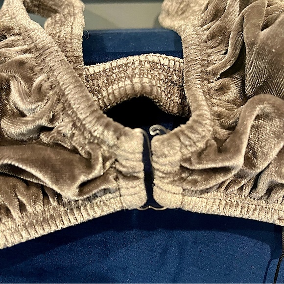 SKIMS Stretch Velvet Collection Bra Bralette in Amethyst - New with Tags! - Picture 7 of 15